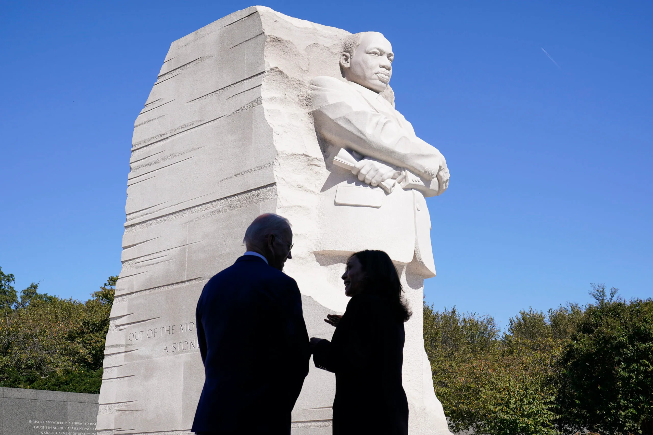 White House rejects comparisons between Trump and Martin Luther King mug shots