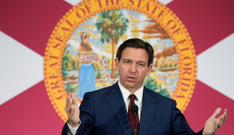DeSantis hopes slow and steady wins the GOP presidential race