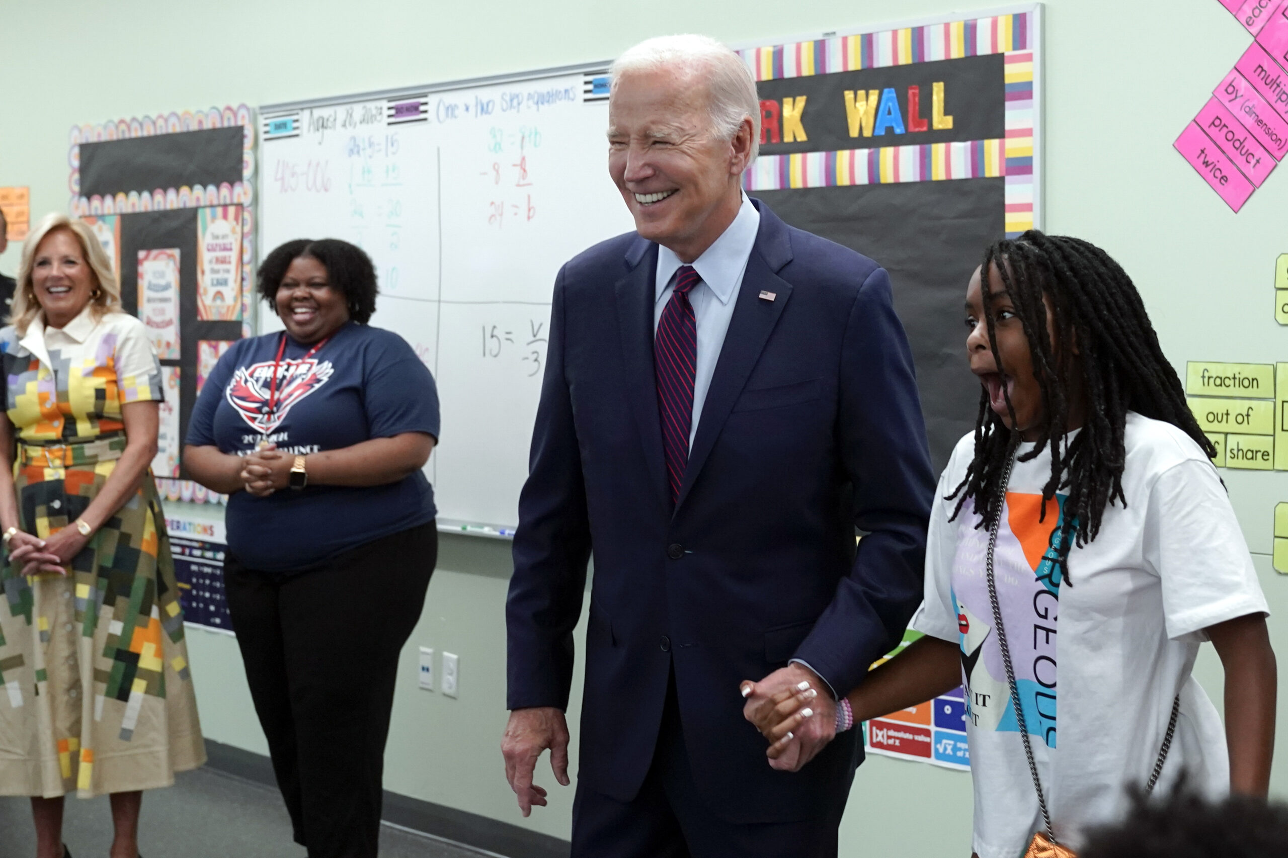 Biden School Visit