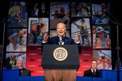Biden makes appeal to unions as possible UAW strike looms over 2024 reelection bid