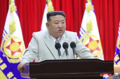 Kim Jong Un calls leaders of US, Japan, and South Korea ‘gang bosses’ and tells his navy to be ready for combat