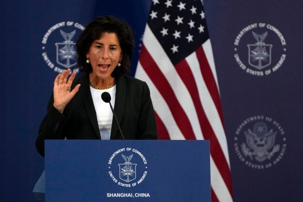 ‘Upset’ Raimondo reassures Congress that China cannot build advanced chips ‘at scale’