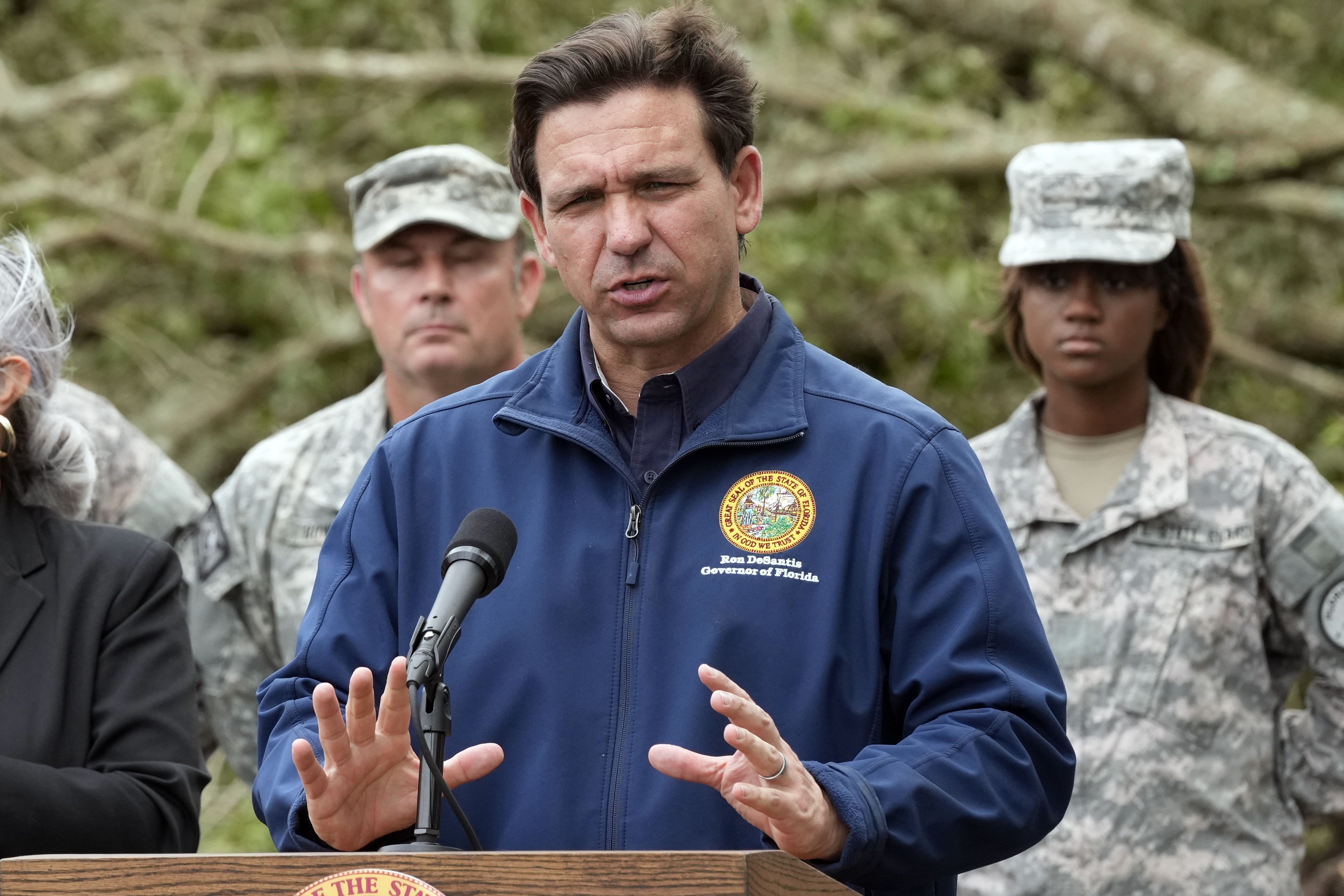 DeSantis slams claim that climate change is responsible for Idalia