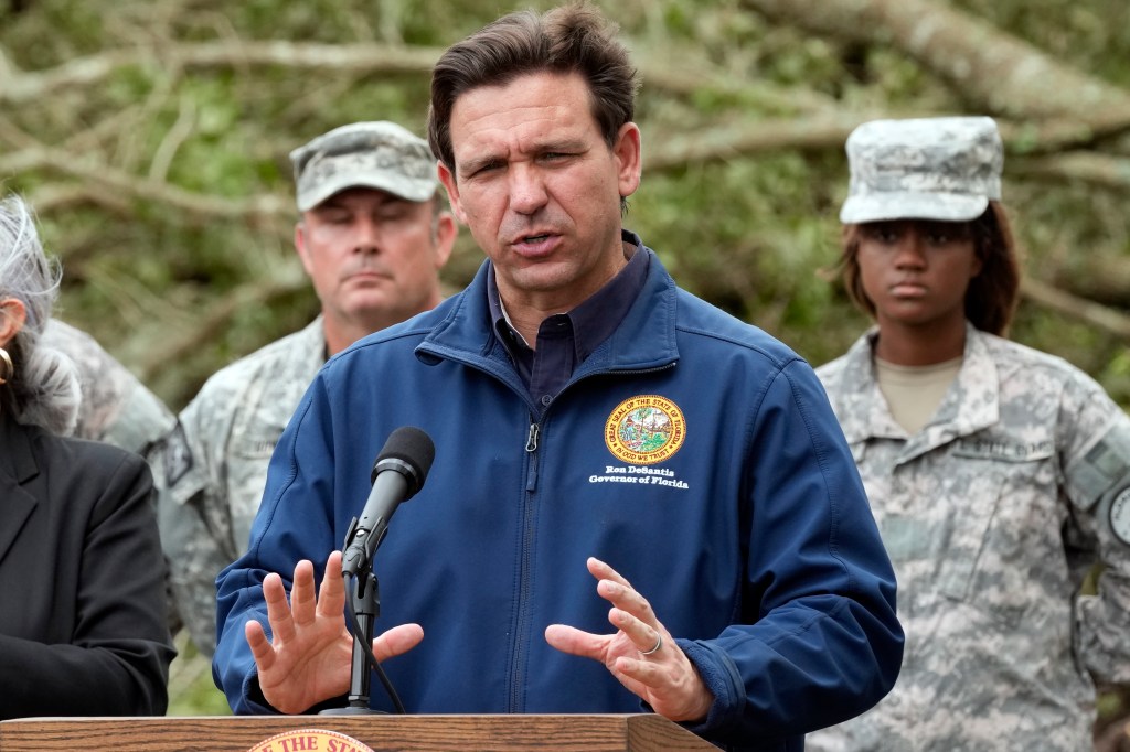 DeSantis slams claim that climate change is responsible for Idalia