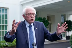 Sanders defends holding single-senator hearing at New Jersey site of nurses strike
