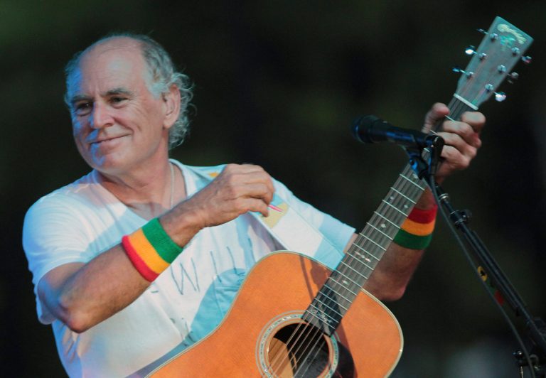 Jimmy Buffett performs in Gulf Shores, Alabama.