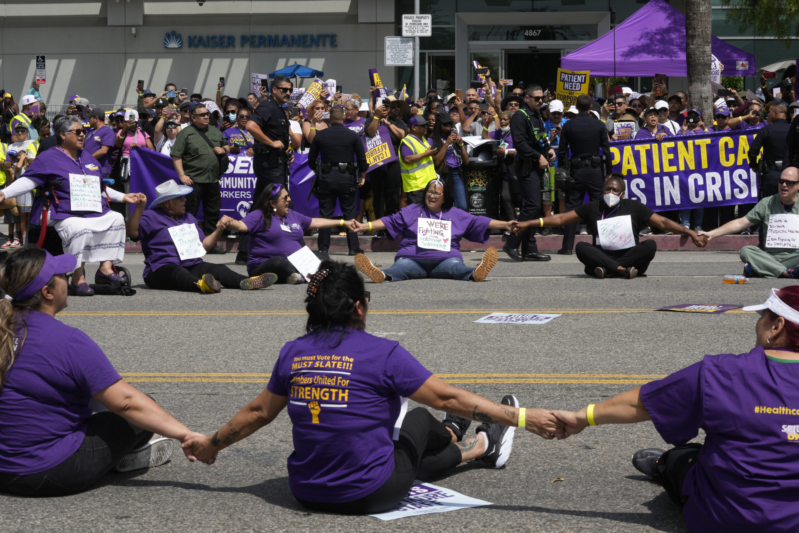Largest healthcare strike in US history begins