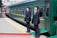 Inside Kim Jong Un’s armored train: The hulking locomotive North Korean despot takes instead of flying