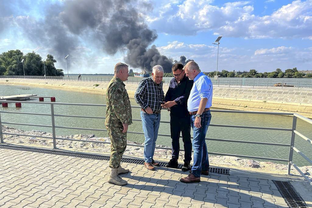 Romania Ukraine Drone