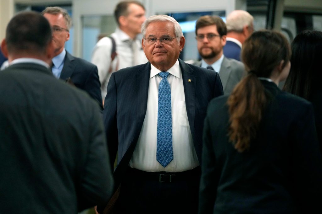 Schumer confirms Menendez will step down from committee chairmanship after indictment