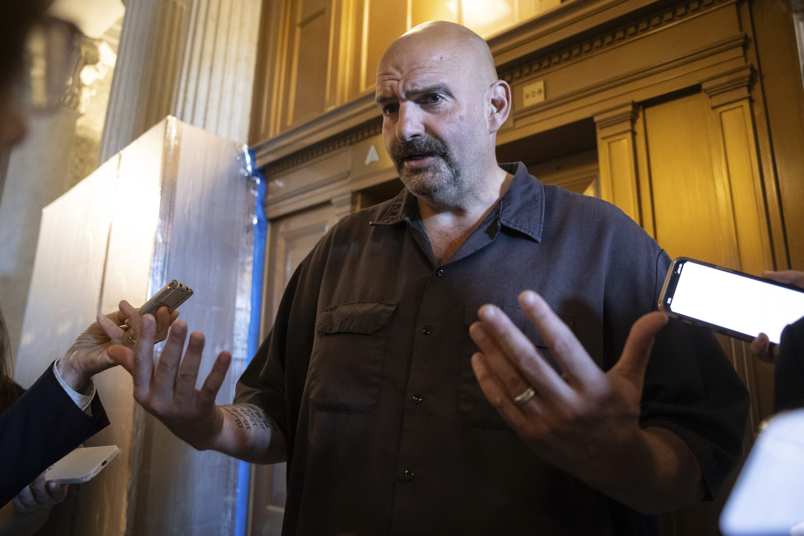 Fetterman says GOP dress code critics worry he will ‘start break dancing’ on Senate floor