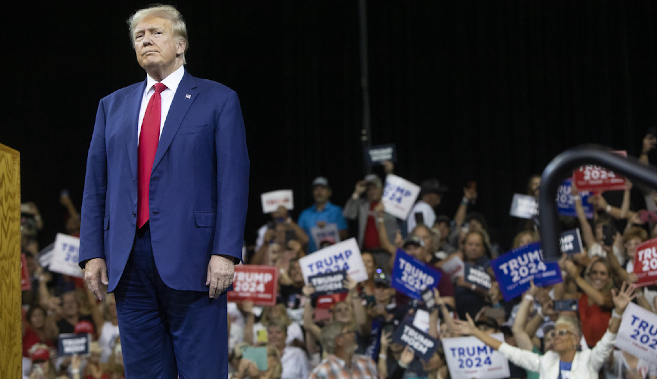 Trump responds to piles of legal trouble — ‘I’m being indicted for you’