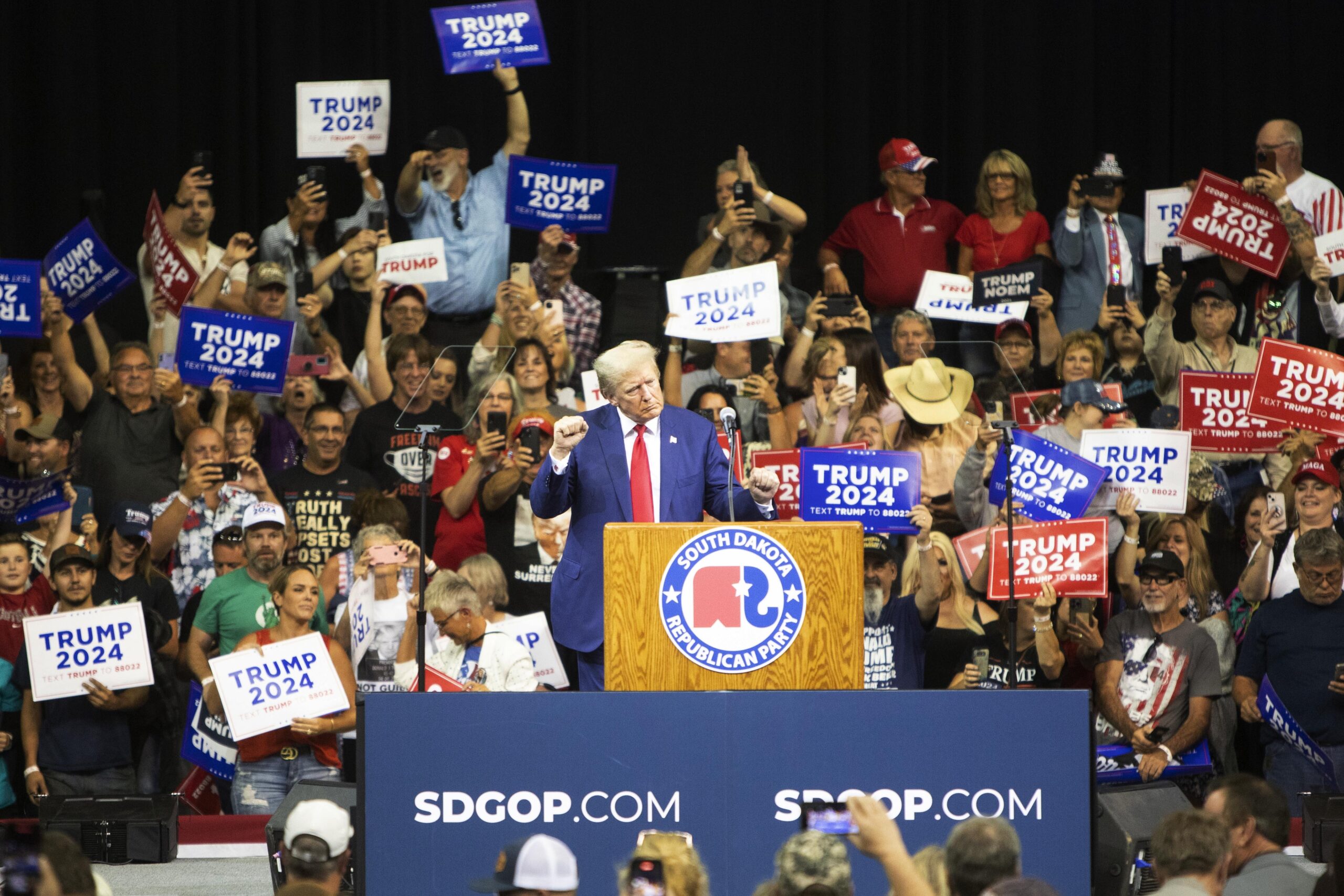 Trump’s biggest lead yet, 47 points is widest since June 2022