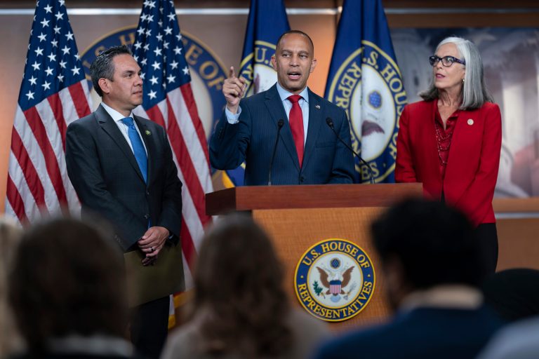 As GOP scrambles, Democrats seek to win messaging war on government shutdown