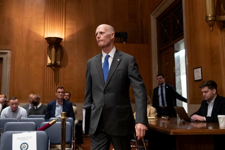 GOP senators led by Scott vow to halt legislation not related to budget