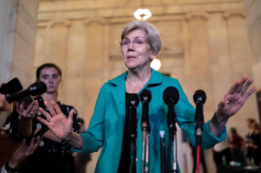 Elizabeth Warren wants to break up Big Sandwich