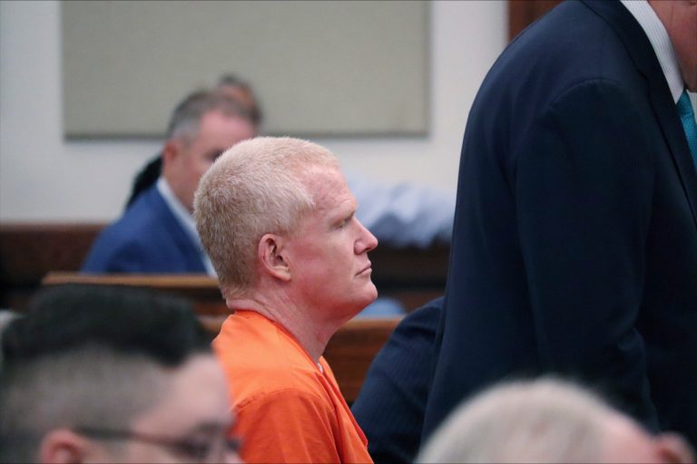 Disbarred attorney Alex Murdaugh arrives in court in Beaufort, S.C. Thursday, Sept. 14, 2023. 