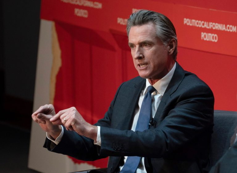 Newsom praises Kamala Harris and touts her as best choice to stay on as Biden’s vice president