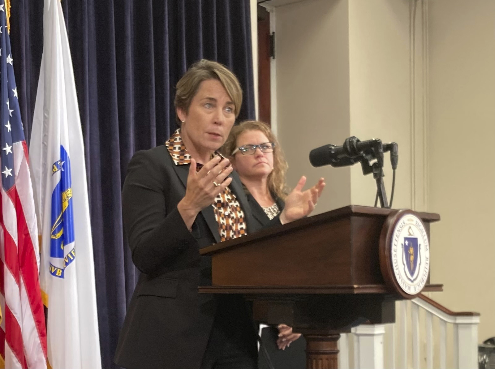Massachusetts Gov. Maura Healey announces ban on single-use plastic bottles