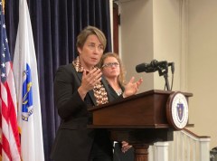 Massachusetts Gov. Maura Healey announces ban on single-use plastic bottles