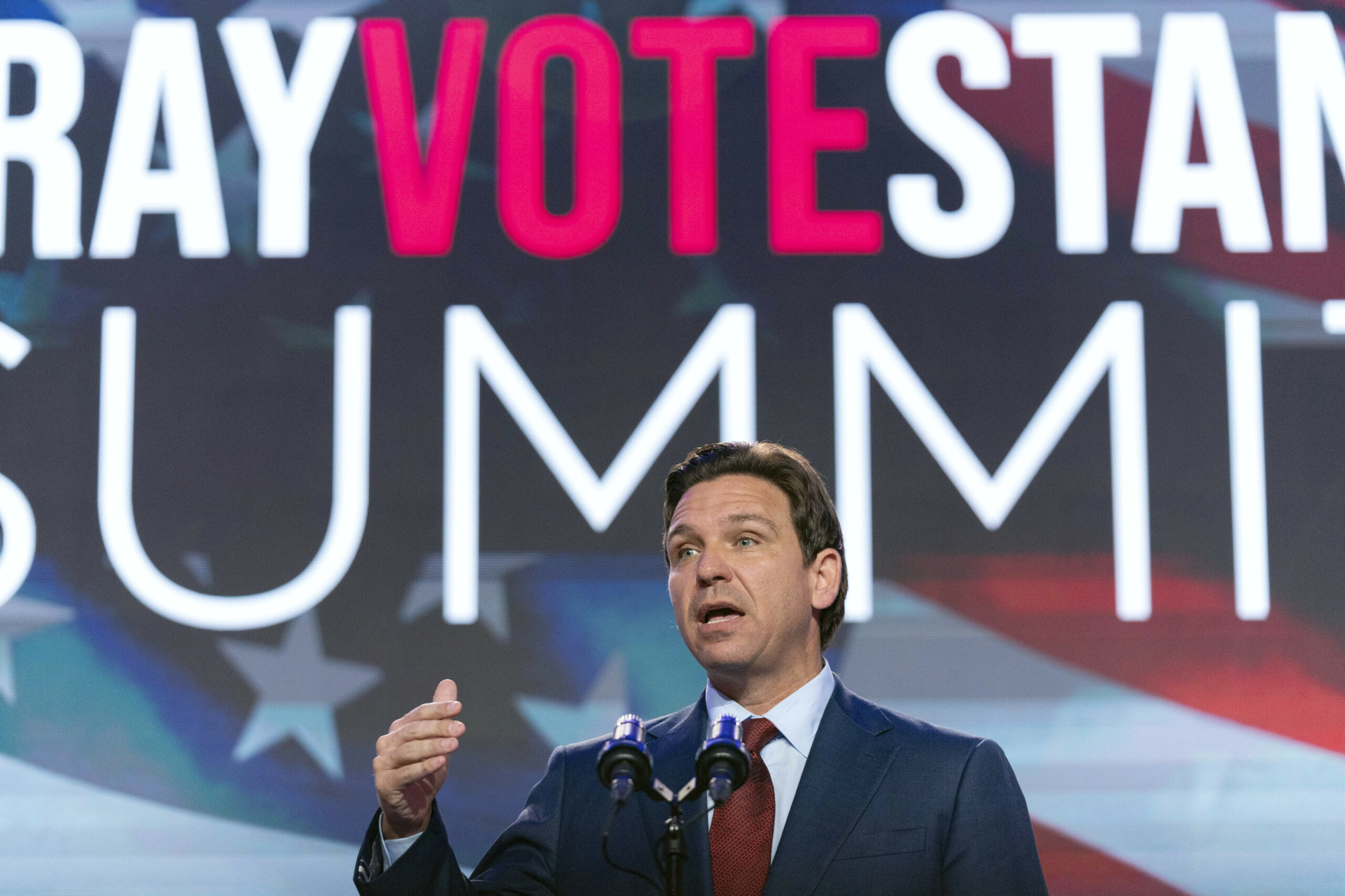 DeSantis backs Tuberville halt on military promotions, vowing to eliminate Pentagon abortion policy if elected