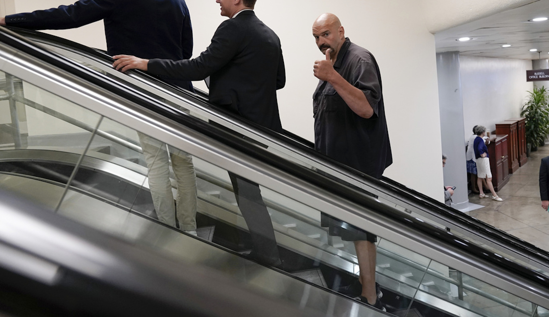 Dick Durbin breaks with Schumer on Senate dress code change for Fetterman: ‘Concerned’