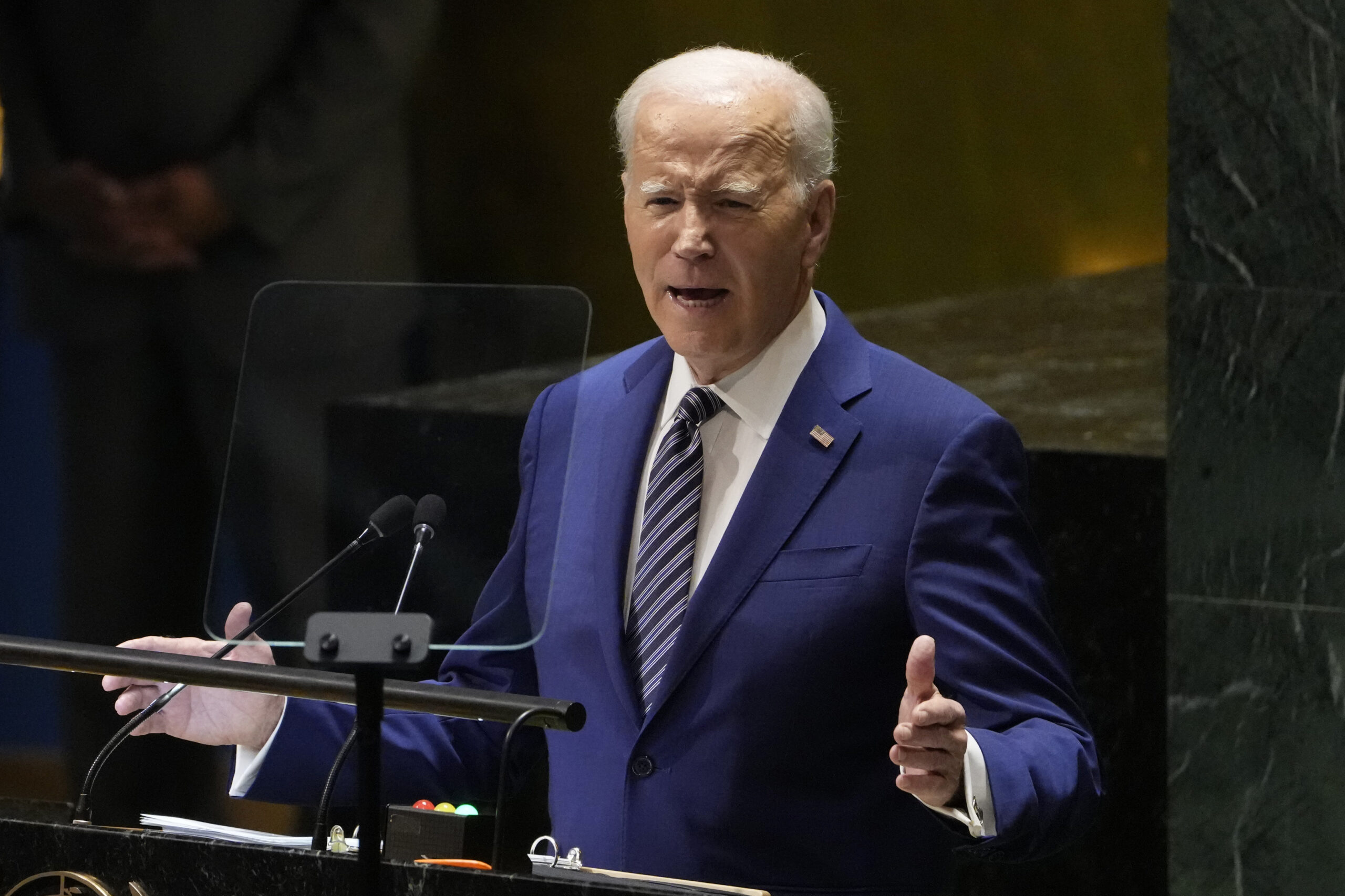 Biden stresses unity against climate change and Russian aggression in UN address