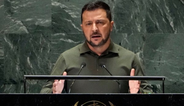 Zelensky pleads for continued foreign assistance in UN General Assembly address