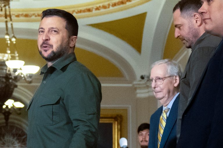 WATCH LIVE: Volodymyr Zelensky delivers address at the National Archives