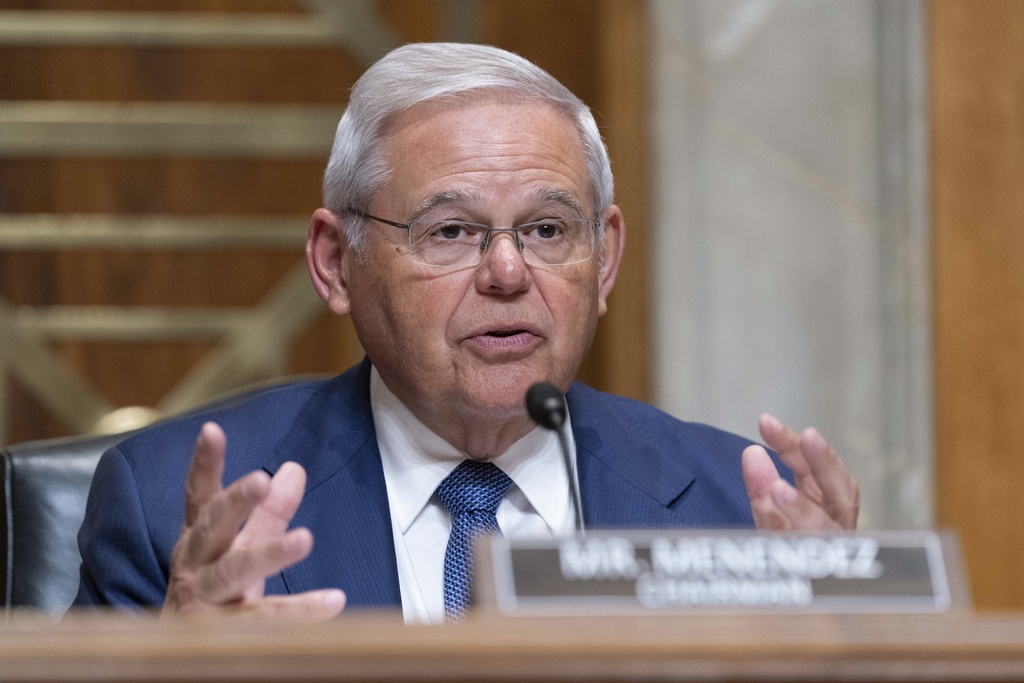 Bob Menendez blames bribery charges on ‘forces behind the scenes’ trying to ‘dig my political grave’