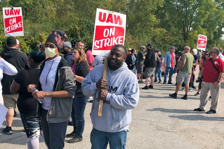 The White House declined to say Friday afternoon if President Joe Biden will accept the invitation from United Auto Workers President Shawn Fain to join striking workers on the picket line.