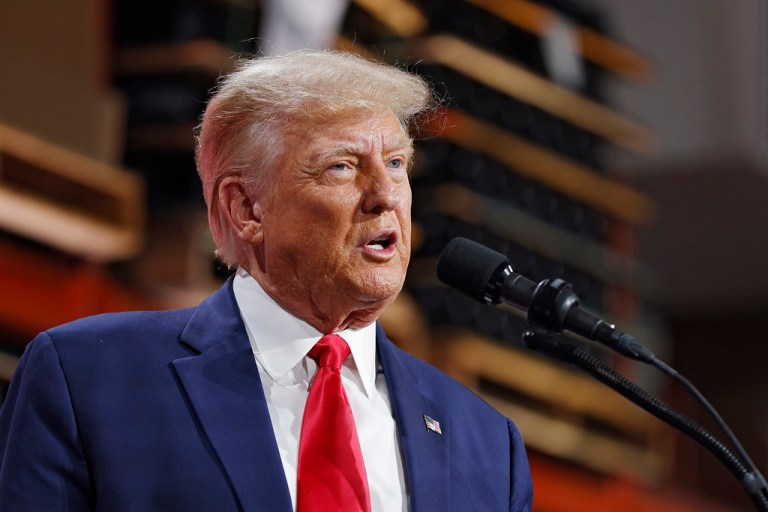 Trump slams Biden’s electric vehicle mandate forcing truckers to go ‘all electric’: ‘Whole thing is crazy’