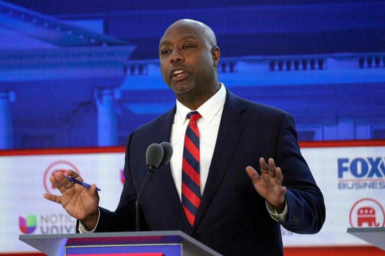 Israel war: Tim Scott slams Biden’s ‘weakness’ and criticizes ‘Squad’ members