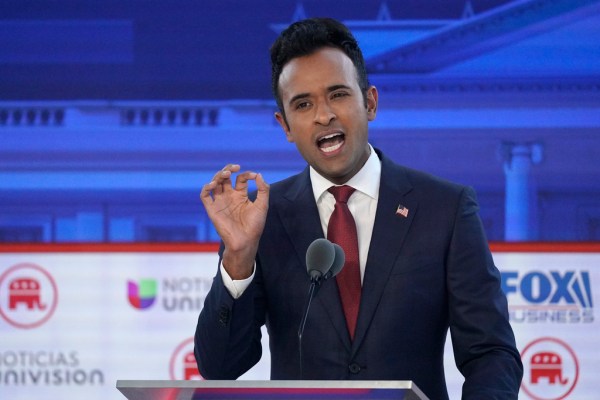 Republican debate: Vivek Ramaswamy pushes back against GOP attacks