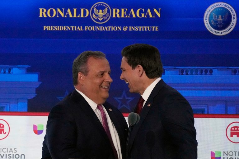 Republican debate: DeSantis and Christie unapologetic on abortion policy