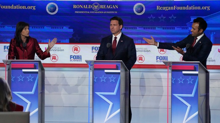 Republican debate: Christie decries ‘naivete’ of GOP wanting to back away from Ukraine