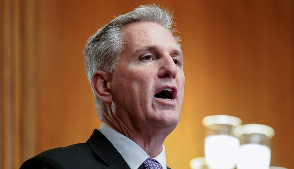 White House dismisses McCarthy’s no paycheck shutdown pledge: ‘That’s theater’