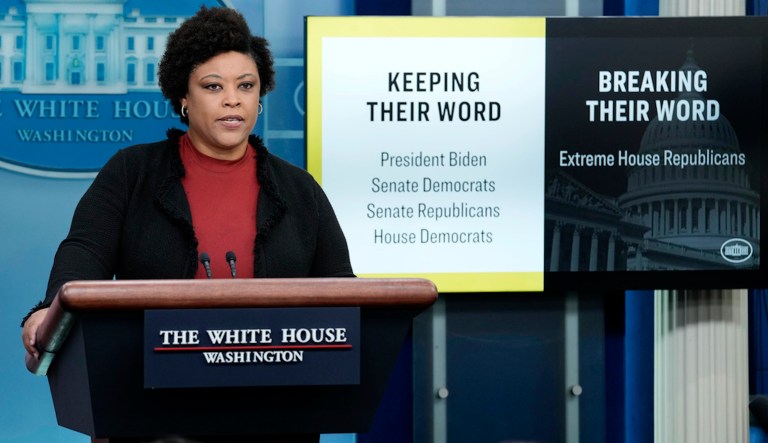 Biden’s budget director Shalanda Young refuses to give McCarthy credit for spending deal