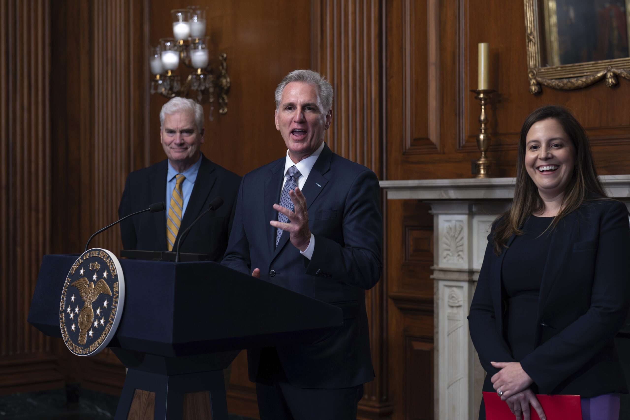 WATCH LIVE: House Republican leadership to speak following Gaetz’s motion against McCarthy