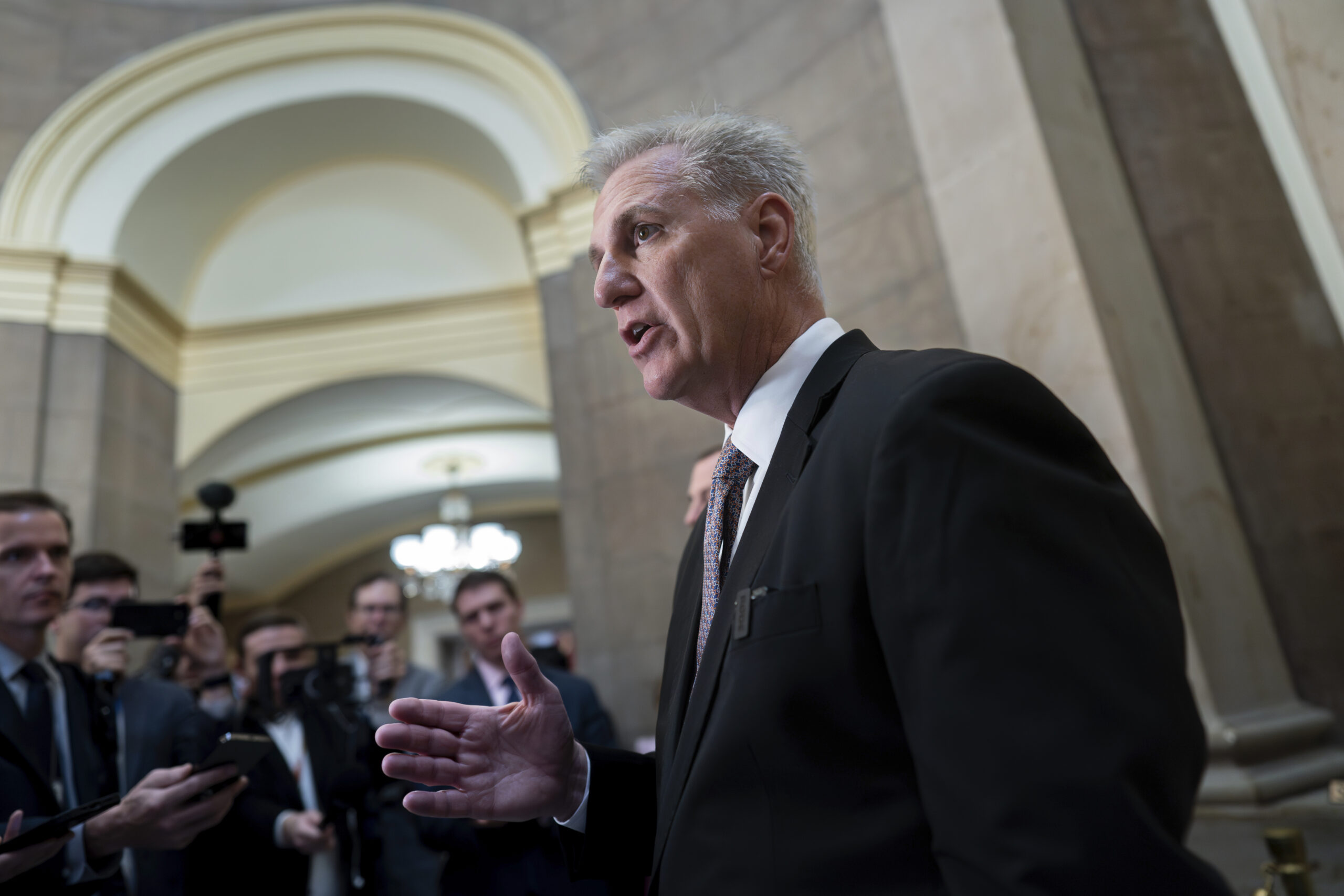 McCarthy turns to Democratic leaders for support as Gaetz crusade threatens his future