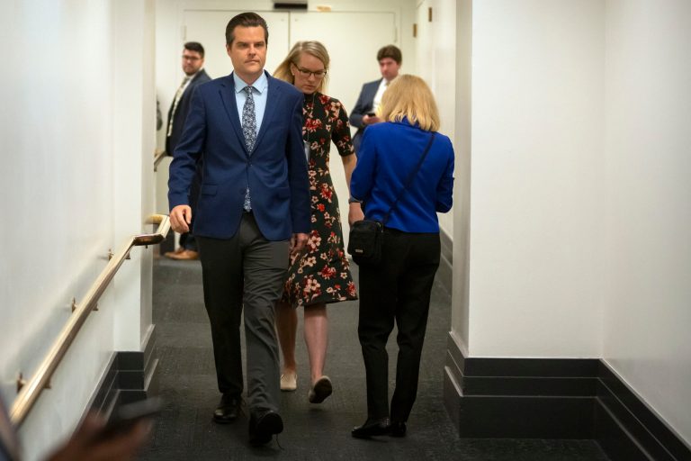 Gaetz target of GOP ire after historic vote to oust speaker
