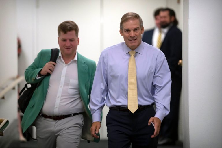 Rep. Jim Jordan, R-Ohio. (AP Photo/Mark Schiefelbein)