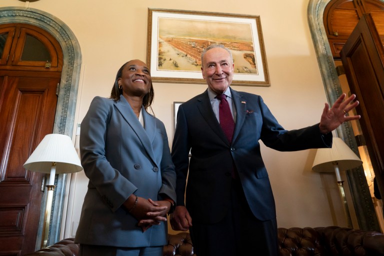 Laphonza Butler sworn in as Senate’s newest member to succeed Feinstein