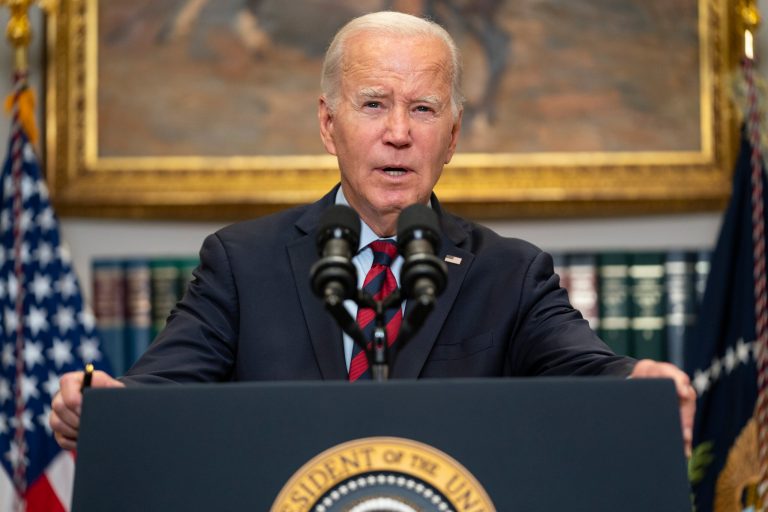 President Joe Biden delivers remarks on student loan debt forgiveness in the Roosevelt Room of the White House, Wednesday, Oct. 4, 2023, in Washington.