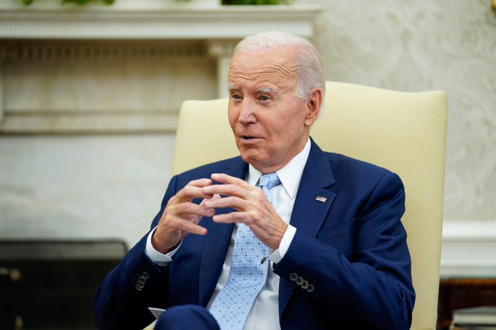 Reporter’s Notebook: Biden versus chaos — a winning message?