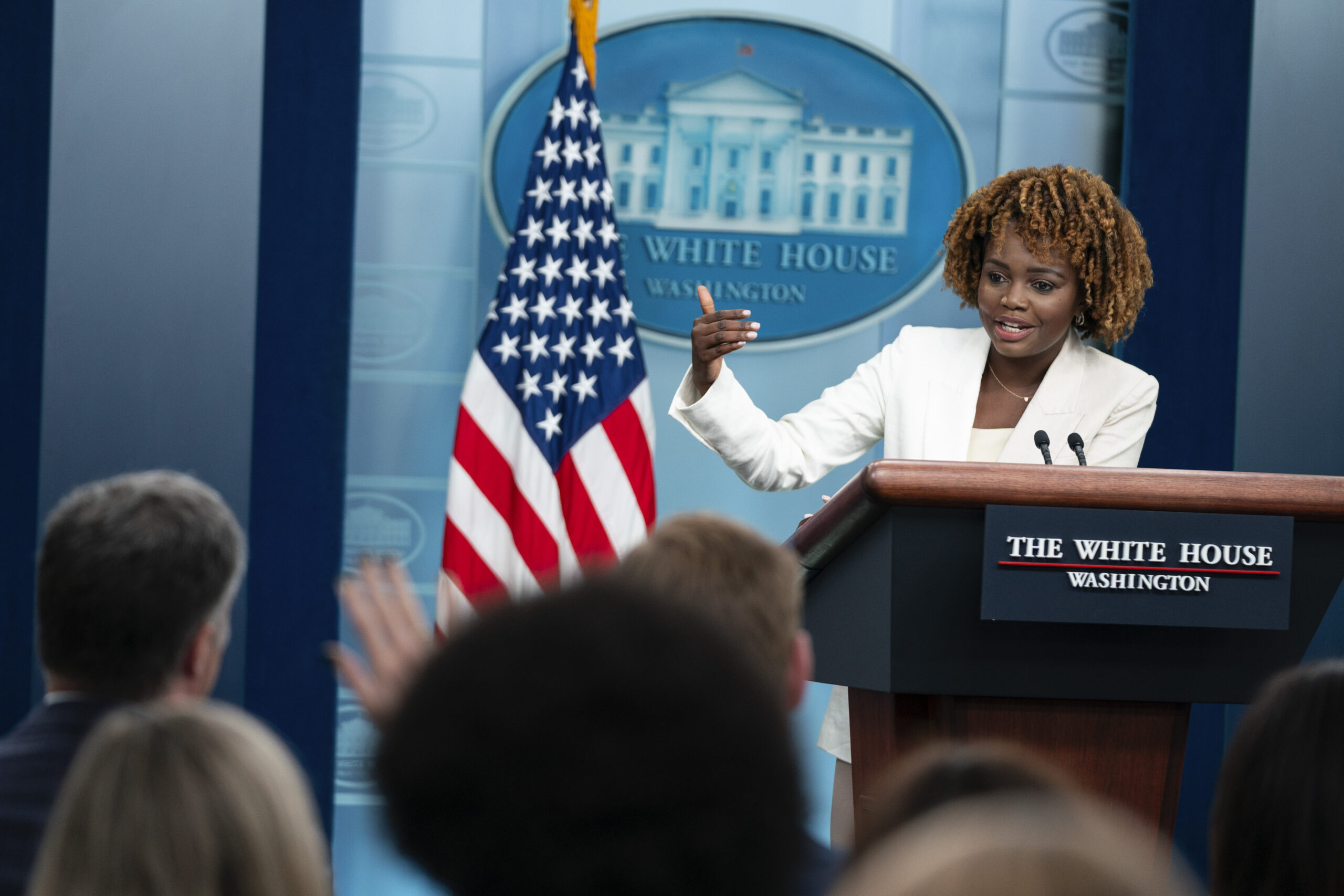 Who let the dogs out? Biden spokeswoman ‘not nervous at all’ around German Shepherd