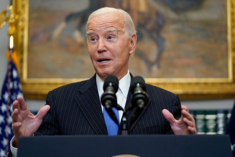 President Joe Biden said Friday that he vowed to 