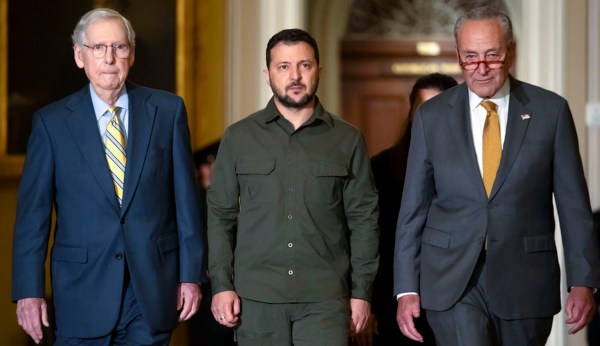 McConnell’s Ukraine support tested by Zelensky visit and GOP border fight