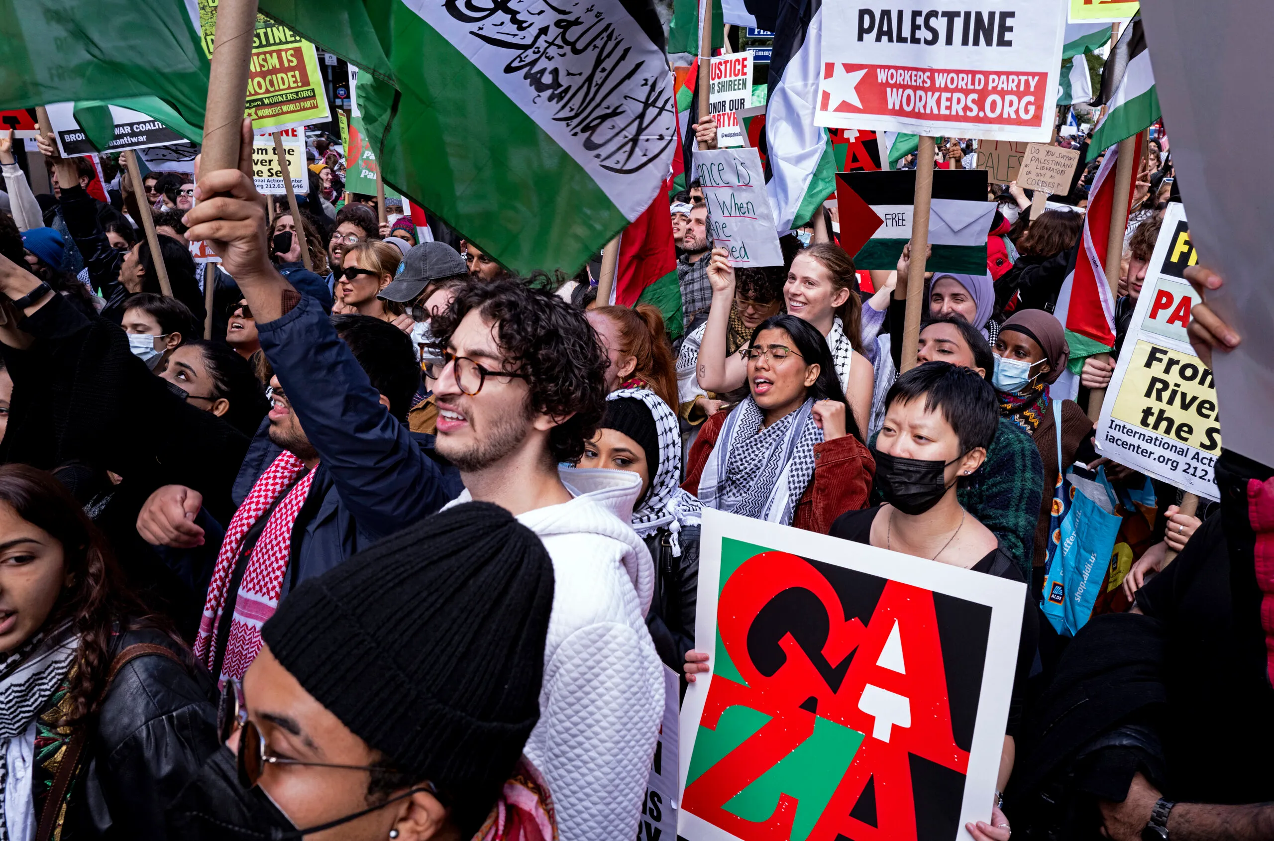 New York Israel Palestinians