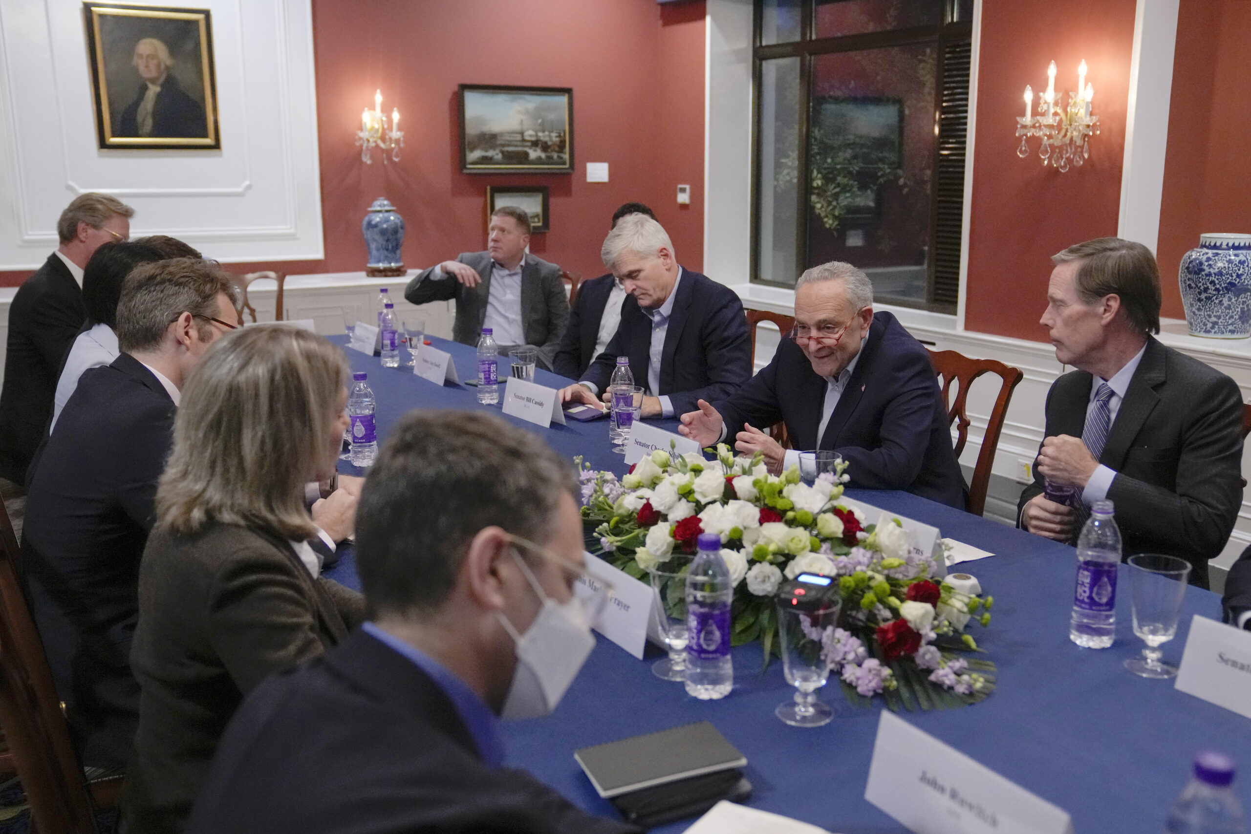 Israel war: Schumer and lawmakers cut China trip short over violence in Israel